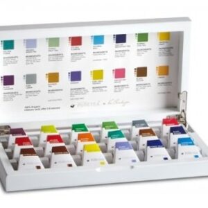 Pure Tea Theekist wit gevuld 18 vaks met 16 smaken