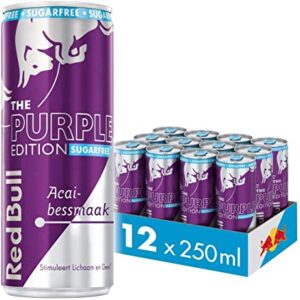 Red Bull Suikervrij Purple 1/2 Tray
