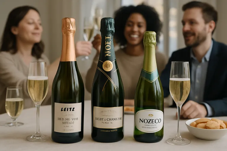 Populaire merken alcoholvrije champagne